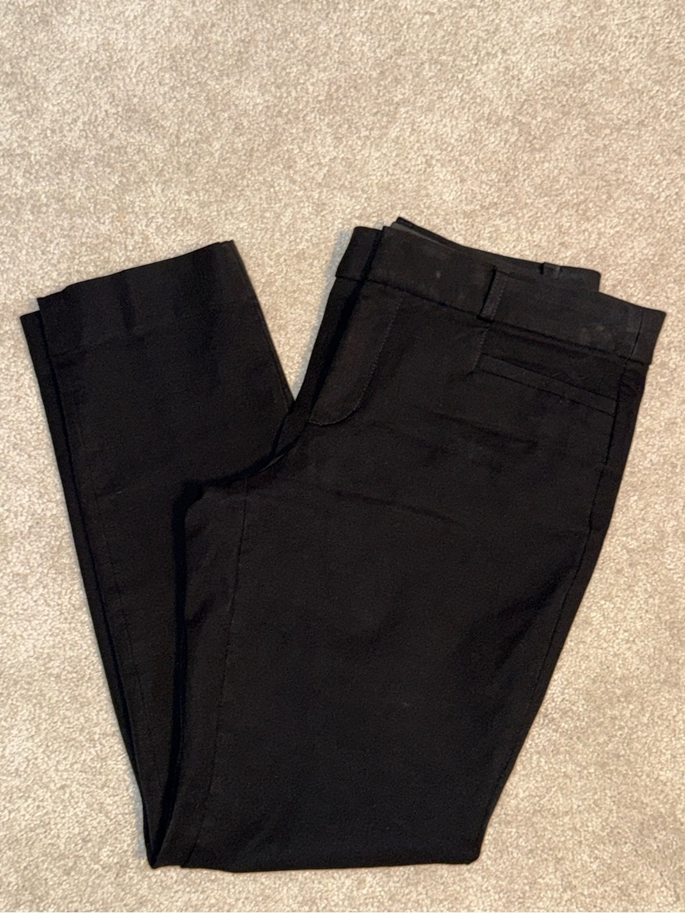 Banana Republic Black Slim Ankle Pants, Size 6